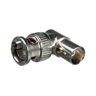 Redukcia / uhlový anténny adaptér BNC zástrčka / BNC Redukcia / uhlový anténny adaptér BNC zástrčka / BNC