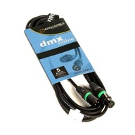 Kábel DMX kábel AC-DMX3/5 5 metrov 110 ohm Kábel DMX kábel AC-DMX3/5 5 metrov 110 ohm