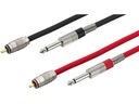 Monacor MCA-156 2 ks. 1 RCA na 1 JACK 6,3 mm 1,5 m