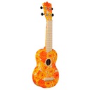 Krásne zdobené sopránové ukulele + doplnky !!!