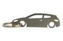 Nerezový prívesok na kľúče VW Scirocco MK3