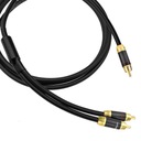 1RCA-2RCA kábel typu Y pre subwoofer Klotz - 16m