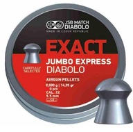 JSB EXACT JUMBO EXPRESS DIABOLO SHOT 5,52 mm SV JSB EXACT JUMBO EXPRESS DIABOLO SHOT 5,52 mm SV