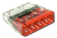 Inštalačný konektor 4x2,5mm Wago 2273-204 100 ks Inštalačný konektor 4x2,5mm Wago 2273-204 100 ks