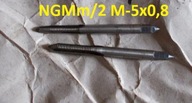 Ručný závitník NGMm / 2 M 5x0,8 F / DPH