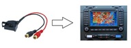 Konektor adaptéra AUX - RCA Seat / Škoda / VW MFD500 MFD2 RNS2 Konektor adaptéra AUX - RCA Seat / Škoda / VW MFD500 MFD2 RNS2