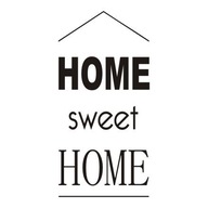 Nálepka na stenu s nápisom - Home Sweet Home - 202 Nálepka na stenu s nápisom - Home Sweet Home - 202