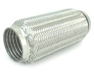 FLEXIBILNÝ KONEKTOR - priemer 76mm, dĺžka 200mm - NEREZ FLEXIBILNÝ KONEKTOR - priemer 76mm, dĺžka 200mm - NEREZ