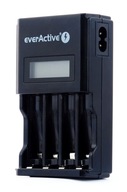 AA AAA everActive NC-450 Black LCD nabíjačka