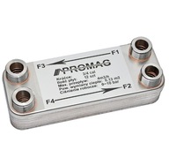 VÝMENNÍK TEPLA 12 PLATŇOVÝ 5-15 kW 3/4'' DN20 LESK VÝROB. VÝMENNÍK TEPLA 12 PLATŇOVÝ 5-15 kW 3/4'' DN20 LESK VÝROB.