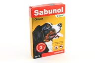 SABUNOL obojok pre psa FLAS TICKS RED 75cm