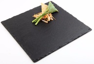 Bridlicový podnos stojan na tanier kameň 30x30cm sushi Bridlicový podnos stojan na tanier kameň 30x30cm sushi