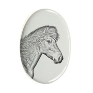 Islandský kôň, suvenír z keramických kachličiek