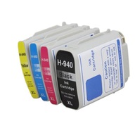 4X HP 940XL CMYK ATRAMENT PRE HP 8000, 8500A NOVÝ ČIP 4X HP 940XL CMYK ATRAMENT PRE HP 8000, 8500A NOVÝ ČIP