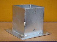 Základňa stĺpika na priskrutkovanie kotvy 8x8 cm Základňa stĺpika na priskrutkovanie kotvy 8x8 cm