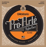 D'addario EJ 43 OBCHOD S KLASICKÝMI gitarovými strunami D'addario EJ 43 OBCHOD S KLASICKÝMI gitarovými strunami