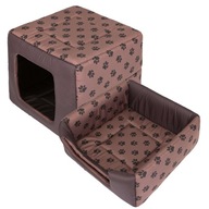 Búda a posteľ v jednom - Hobbydog House R4 55x55 Búda a posteľ v jednom - Hobbydog House R4 55x55