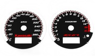Ciferníky Kawasaki ZX6R Ninja 600 00-02 ČIERNA Ciferníky Kawasaki ZX6R Ninja 600 00-02 ČIERNA