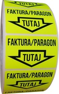 nálepka faktúra poznámka upozornenie informatívna tlač nálepka faktúra poznámka upozornenie informatívna tlač