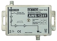 DVB-T ANTÉNNY ZOSILŇOVAČ AWS-1241 AMS + F ZÁSTRČKA DVB-T ANTÉNNY ZOSILŇOVAČ AWS-1241 AMS + F ZÁSTRČKA