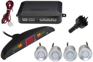 Strieborné parkovacie senzory s LED displejom Strieborné parkovacie senzory s LED displejom