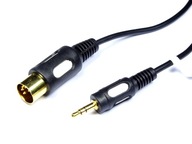 DIN 5 pinové pripojenie s 3,5 mm zástrčkou, malý 5 m jack DIN 5 pinové pripojenie s 3,5 mm zástrčkou, malý 5 m jack