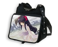 VEĽKÁ TAŠKA S KLAPKAMI A4 ANIME 12 KRESLENÁ ANIMÁCIA