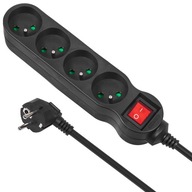 MACLEAN POWER STRIP 4 ZÁSUVKY 1,4m 2300W