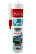 Wkręt-Met sklenený silikón 310 ml. Bezfarebný Wkręt-Met sklenený silikón 310 ml. Bezfarebný