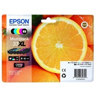 4x org maskara Epson 33XL CMYK+Ph T3357 XP635 XP830 4x org maskara Epson 33XL CMYK+Ph T3357 XP635 XP830