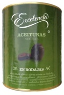 Olivy čierne rezané 3100ml 1560g EXCELENCIA Olivy čierne rezané 3100ml 1560g EXCELENCIA