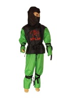 Kostým NINJA zelený bojovník 134-140 Kostým NINJA zelený bojovník 134-140