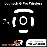 2 x CorePad klzáky pre Logitech G Pro Wireless 2 x CorePad klzáky pre Logitech G Pro Wireless
