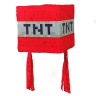 NA NARODENINY PINIATA ako MINECRAFT TNT NA NARODENINY PINIATA ako MINECRAFT TNT