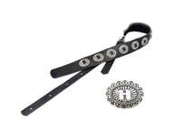 GITAROVÝ PÁS - kožený s ozdobami Concho GITAROVÝ PÁS - kožený s ozdobami Concho