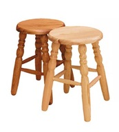 okrúhle drevené taburetky, borovicový taburet, 45 cm okrúhle drevené taburetky, borovicový taburet, 45 cm