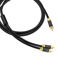 1RCA-2RCA kábel typu Y pre subwoofer Klotz - 16m 1RCA-2RCA kábel typu Y pre subwoofer Klotz - 16m