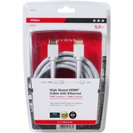 Biela HDMI-HDMI 5m 2.0 3D ARC 4K UHD/HDR 18Gbps kvalita VIVANCO Store