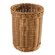 Košík na príbory polyratanový košík 12cm 15cm hnedý Košík na príbory polyratanový košík 12cm 15cm hnedý