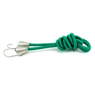 Elastické gumené lano 12mm ZELENÉ s háčikom 2m Elastické gumené lano 12mm ZELENÉ s háčikom 2m