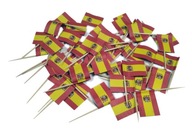 Špáradlá Pikery flag Španielsko Španielsko 200 ks