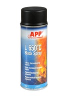 APP žiaruvzdorný lak v spreji ČIERNA 650C 400 ml APP žiaruvzdorný lak v spreji ČIERNA 650C 400 ml