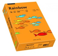 Farebný papier Rainbow 80g oranžový R24 500A4