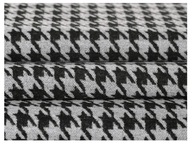 PRÍRODNÁ VISKÓZA 100% veľká šatka, šál Houndstooth, slepačia noha, dámska šatka GREG w5