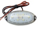 LED svietidlo 6 SMD vnútorné osvetlenie BUS TIR 12V 24