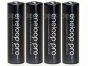 4x PANASONIC ENELOOP PRO 2550 mAh R6 AA JAPONSKO