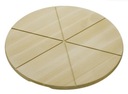 TABUĽKA na PIZZU, drevená PIZZA PATTER, PIZZA, drážky, 40cm, VEĽKÁ, okrúhla