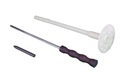 LUX polystyrénový KOLÍK KOVOVÝ izolačný SPOJKA hmoždinky 24cm