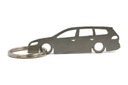 Nerezová kľúčenka VW Passat B7 kombi