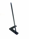 Nohy vlásenky Kovové nohy stolová noha 48cm 2 tyče